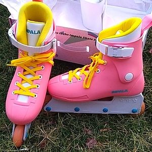 NWT Impala Inline Skates, Size 8, Pink/Yellow